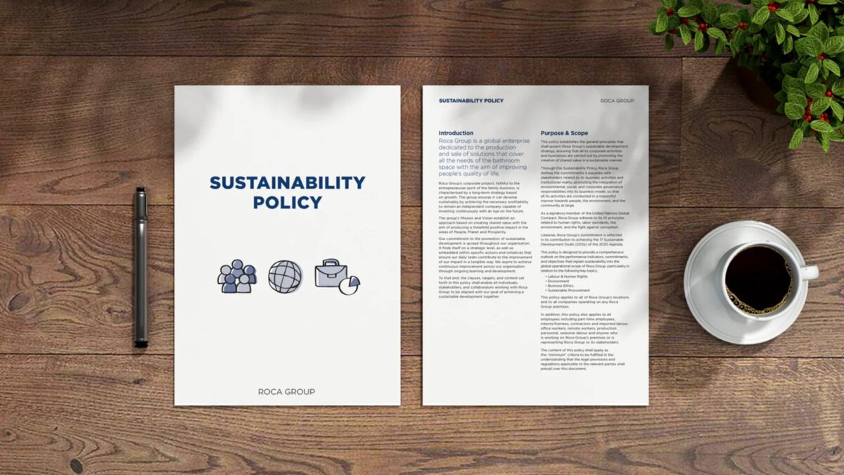 Sustainability policy