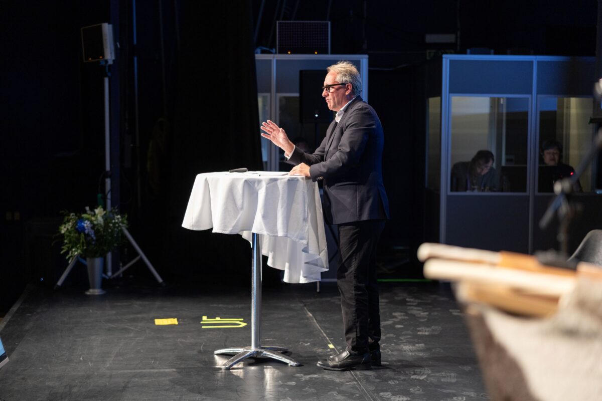 Administrerende direktør i Dansk Industri, Lars Sandahl Sørensen