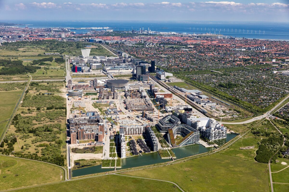 Ørestad luftfoto