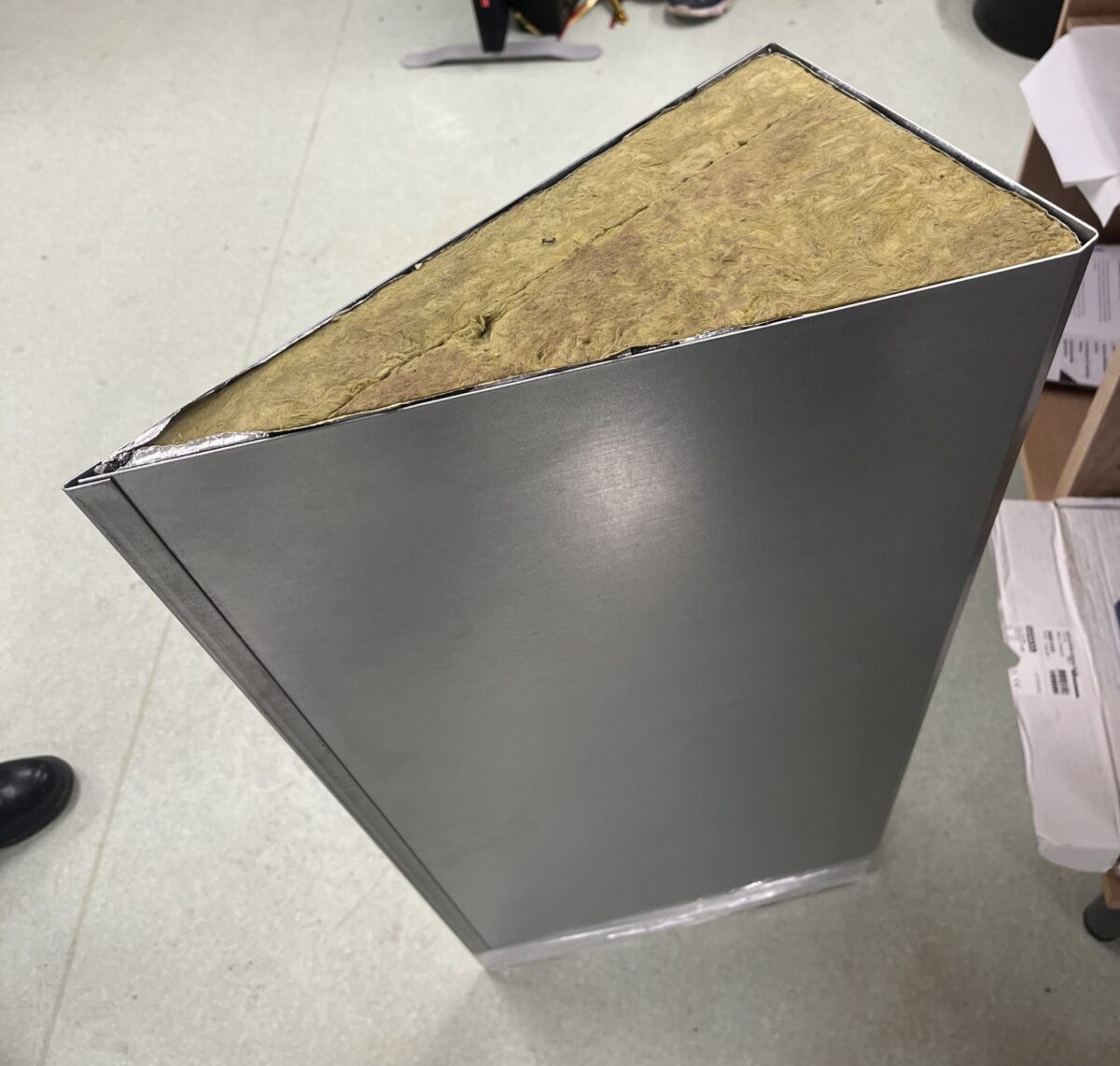 Brandsikring i CLT-træ med glas- og aluminiumsfacade