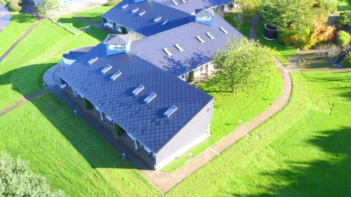Tag med integrerede solceller