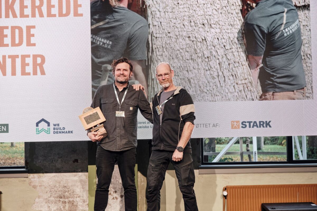 Tækkemestrene Thomas Gerner og Ruud Conijn
